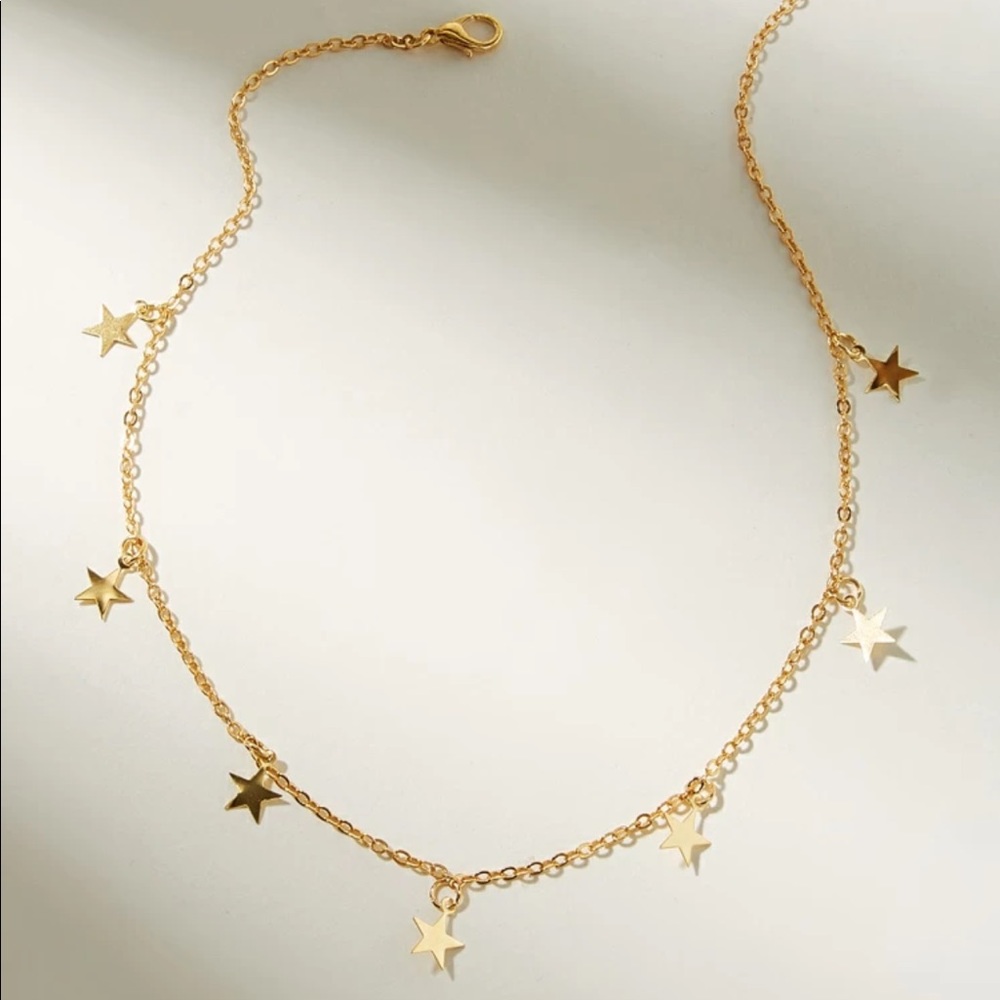 New star necklace chain choker - Picture 2 of 3
